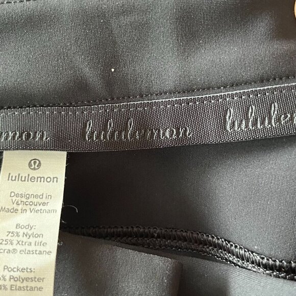 Lululemon On The Move Pant‎ Ponte 28” Black Size 2 - Picture 11 of 11